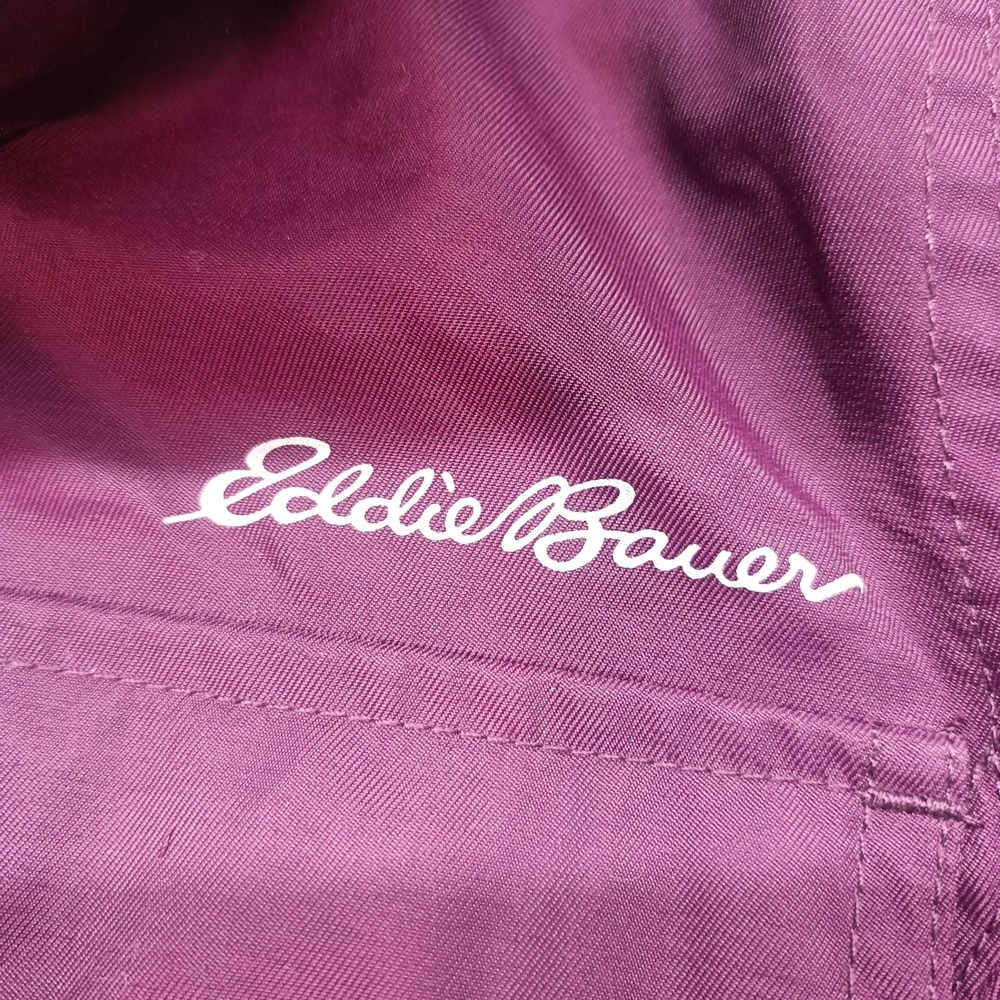 Eddie Bauer Jacket Womens XS Burgundy Travex‎ Weatheredge Hooded Outdoor Coat - Picture 6 of 10